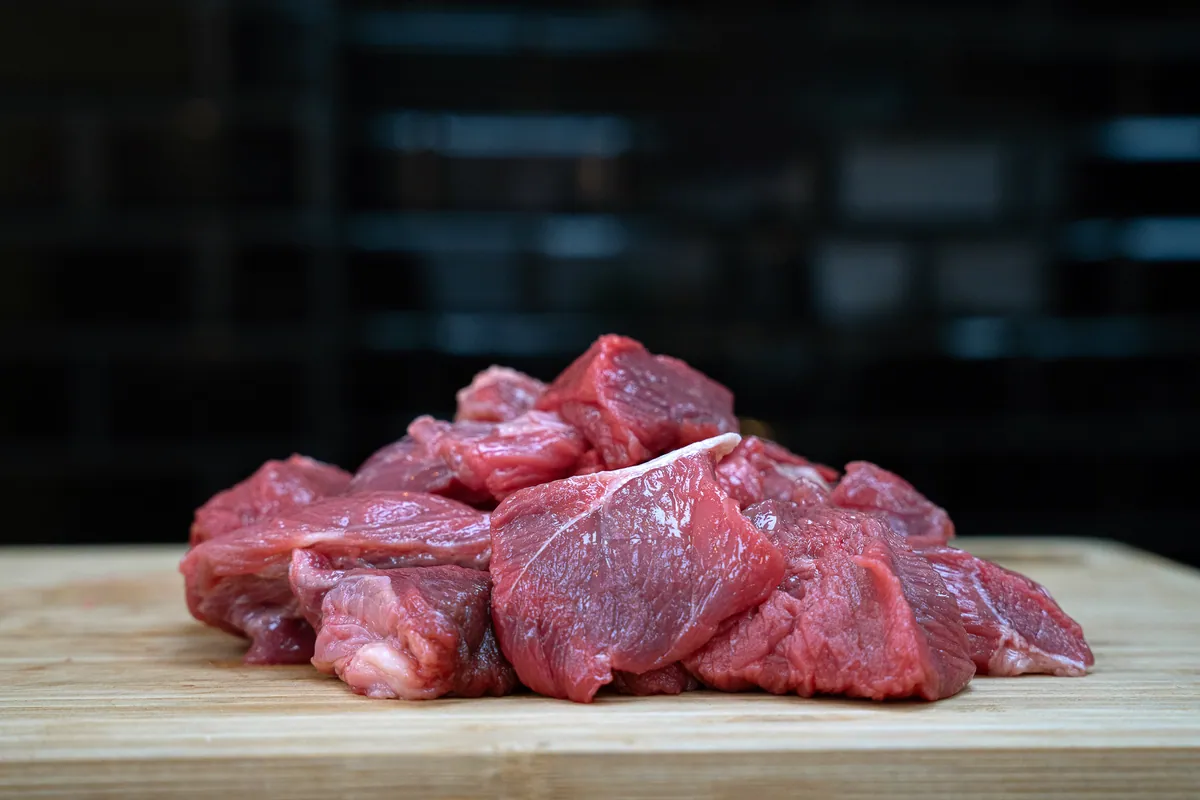 Carne de potro para guisar
